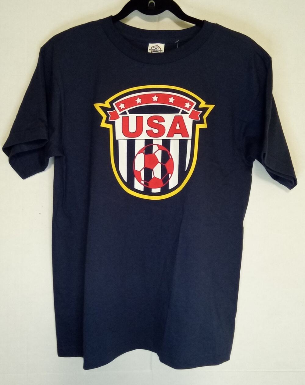 U.S.A. Team Soccer #7 Eddie Lewis 2006 FIFA World Cup Shirt Kids Large (14/16)